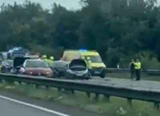 Video of A38 Crash Causing Severe Delays in Plymouth news-05092024-152543