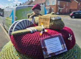 Tribute to WWII Operation: Creative Post Box Topper in Colchester news-14092024-020026