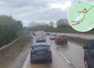 A12 Northbound Lane Closed Due to Pothole: Heavy Traffic Ahead news-19112024-190229
